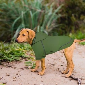 •NWOT Kickred Dog Hoodie Sweatshirt Leash Hole Soft Cotton Raglan Sleeve